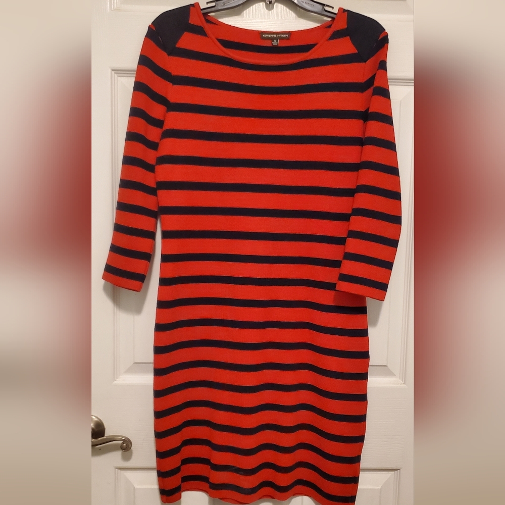 Nautical Adrienne Vittadini dress, M